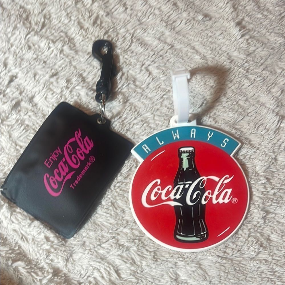Coca-Cola Red and Black Tags